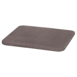 Nobby Starsystem Kratzbaum Platte De Luxe für Katzen aus Plüsch warmgrau 58x58x2 cm – Bild 1 von 3