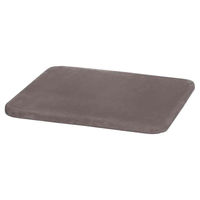 Produktbild von Nobby Starsystem Kratzbaum Platte De Luxe für Katzen aus Plüsch warmgrau 58x58x2 cm