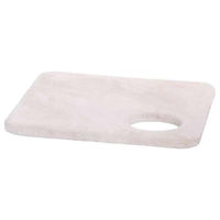 Produktbild von Nobby Starsystem Platte De Luxe Kratzbrett aus Plüsch mit Loch beige 58x58cm für Katzen
