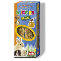 Produktbild von Nobby Stickies Honig Knabberstangen für die Zahnpflege 2 x 56 g - 2 x 56 g