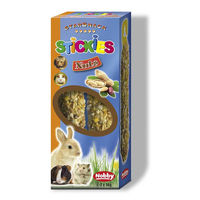 Produktbild von Nobby Stickies Nuss Knabberstangen zur Zahnpflege 2 x 56 g - 2 x 56 g