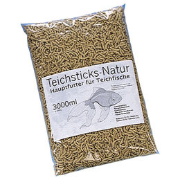Nobby Teichsticks Natur Schwimm-Sticks für Fische 3 Liter - 3 l – Bild 1 von 2