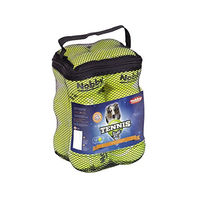 Produktbild von Nobby Tennisball für Hunde Größe M 6,5 cm 12er Pack