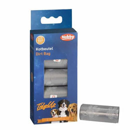 Nobby TidyUp Kotbeutel für Hunde Grau 4 Rollen à 15 Beutel - 4 x 15 Stk. – Bild 1 von 3