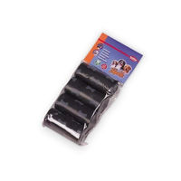 Produktbild von Nobby TidyUp Kotbeutel für Hunde mit Knochenmuster Schwarz 4 Rollen à 15 Stück - 4 x 15 Stk.