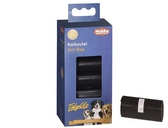 Nobby TidyUp Kotbeutel für Hunde Schwarz 10 Rollen à 15 Stück - 10 x 15 Stk. – Bild 1 von 9