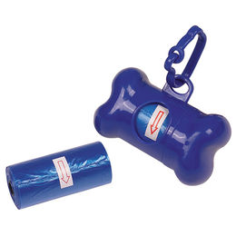 Nobby TidyUp Kotbeutelspender Bone Blau inklusive 2 Rollen mit je 15 Beuteln - 2 x 15 Stk. – Bild 1 von 3