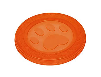 Nobby TPR Fly-Disc Paw Frisbee für Hunde Orange Ø 22 cm - 1 Stk. – Bild 1 von 3