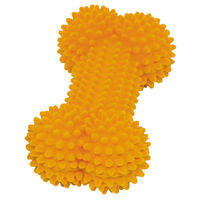 Produktbild von Nobby TPR Kauspielzeug Knochen mit Spitzen Flocking Orange