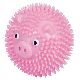 Nobby TPR Noppen Ball Pig Hundespielzeug Rosa 6,5 cm - 1 Stk. – Bild 1 von 2