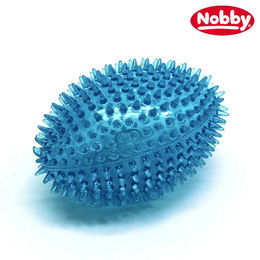Nobby TPR Noppen-Football Hundespielzeug Blau – Bild 1 von 4