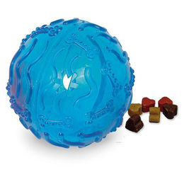 Nobby TPR Snackball Labyrinth für Hunde in Blau mit 8 cm Durchmesser – Bild 1 von 3