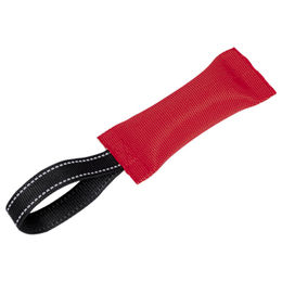 Nobby Training Dummy aus Nylon für Hunde in Rot, 15 x 6 cm – Bild 1 von 4