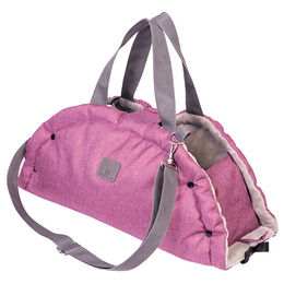 Produktbild von Nobby Transformer 3 in 1 Tasche Ellis Transportbox und Hundekissen für kleine Hunde in Rosa