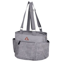 Produktbild von Nobby Transportbox Delos für kleine Rassen grau melange aus wasserabweisendem Polyester