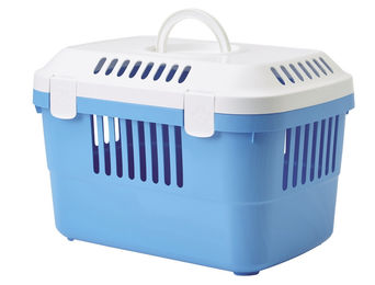 Nobby Transportbox Discovery 1 Blau für Hunde und Katzen 48,5 x 33 x 31,5 cm – Bild 1 von 4