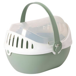 Nobby Transportbox Elmo für Nager und Meerschweinchen Grün 30,5 x 24,5 x 20,5 cm – Bild 1 von 3