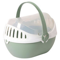 Produktbild von Nobby Transportbox Elmo für Nager und Meerschweinchen Grün 30,5 x 24,5 x 20,5 cm