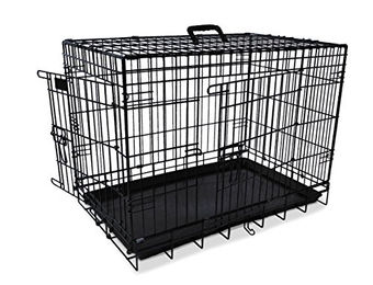 Nobby Transportbox für Hunde faltbar aus Kunststoff Schwarz – Bild 1 von 2