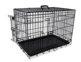 Nobby Transportbox für Hunde faltbar schwarz aus Kunststoff – Bild 1 von 3