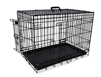 Nobby Transportbox für Hunde faltbar schwarz Kunststoff Größe L – Bild 1 von 3