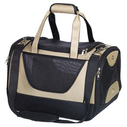 Produktbild von Nobby Transportbox Matan für kleine Hunde in Beige und Schwarz aus Polyester