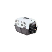 Produktbild von Nobby Transportbox Skudo 1 IATA für Hunde aus Kunststoff XS Grau Beige