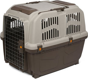 Nobby Transportbox Skudo 5 IATA für Hunde aus Kunststoff in Grau oder Beige Größe M – Bild 1 von 10