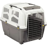 Produktbild von Nobby Transportbox Skudo 6 IATA für Hunde Grau aus Kunststoff 92 x 63 x 70 cm