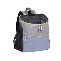 Produktbild von Nobby Transportrucksack Jambi Blau für Hunde und Katzen kleiner Rassen aus Mikrofaser 37 x 25 x 37 cm