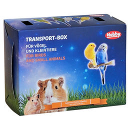 Nobby Transportschachtel für Vögel und Nager Blau Größe S aus Pappe – Bild 1 von 2