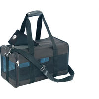 Produktbild von Nobby Transporttasche Silan aus Nylon für Hunde und Katzen Schwarz 53 x 30 x 30 cm