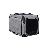 Produktbild von Nobby Traveller Extend Hundetransportbox für kleine Rassen Grau Größe S