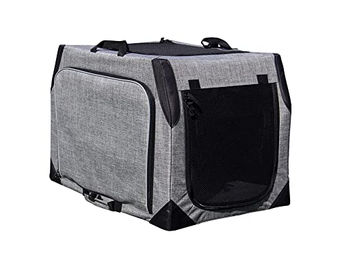 Nobby Traveller Extend Hundetransportbox grau Größe M für kleine Rassen – Bild 1 von 6