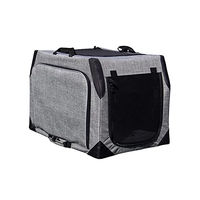 Produktbild von Nobby Traveller Extend Hundetransportbox grau Größe M für kleine Rassen