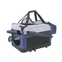 Produktbild von Nobby Traveller PLUS Transportbox für Hunde in Blau Grau Größe L