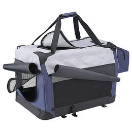 Nobby Traveller Plus Transportbox für Hunde und Katzen Blau Grau Größe L – Bild 1 von 4