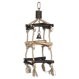 Produktbild von Nobby Vogel Leiter Turm aus Sisal in Braun 35 x 12,5 cm