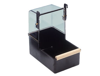 Nobby Vogelbad Außenbadewanne für Papageien aus Kunststoff in Braun oder Schwarz – Bild 1 von 3