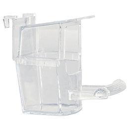 Produktbild von Nobby Vogelfutterhaus aus Kunststoff für Wildvögel transparent