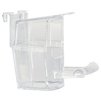 Produktbild von Nobby Vogelfutterhaus aus Kunststoff für Wildvögel transparent