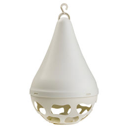 Nobby Vogelfutterspender Ume Futtersäule aus Kunststoff beige – Bild 1 von 2