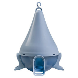 Nobby Vogelhaus Kiku blau transparent aus Kunststoff - 1,5 kg – Bild 1 von 3