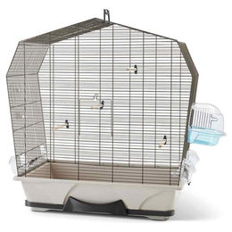 Nobby Vogelheim Mary Vogelkäfig mit Zubehör Braun 70x38x73,5cm – Bild 1 von 2