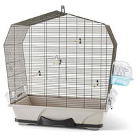 Produktbild von Nobby Vogelheim Mary Vogelkäfig mit Zubehör Braun 70x38x73,5cm