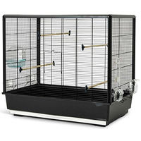 Produktbild von Nobby Vogelheim Primo 60 Vogelkäfig für Papageien und Vögel Schwarz 80 x 50 x 70 cm