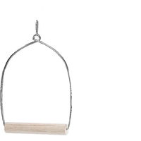 Produktbild von Nobby Vogelschaukel aus Holz für Papageien und Wellensittiche in Natur Beige