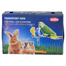 Nobby Vogeltransportbox aus Pappe in Blau Größe L – Bild 1 von 2