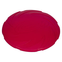 Produktbild von Nobby Vollgummi Fly Disc Spin Frisbee Rot