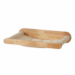 Nobby Wandelement Lou Katzen Hängematte mit Kratzmatte in Beige 60 x 33 x 12 cm – Bild 1 von 8